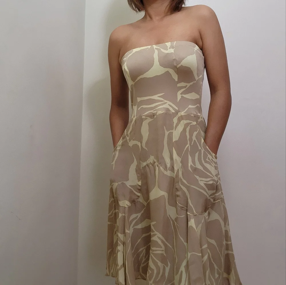 Yaya small silk dress - Picture 2 of 10